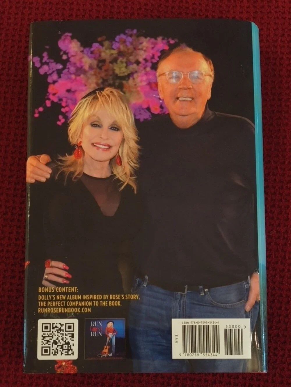Run, Rose, Run By Dolly Parton & James Patterson Hardcover NWT